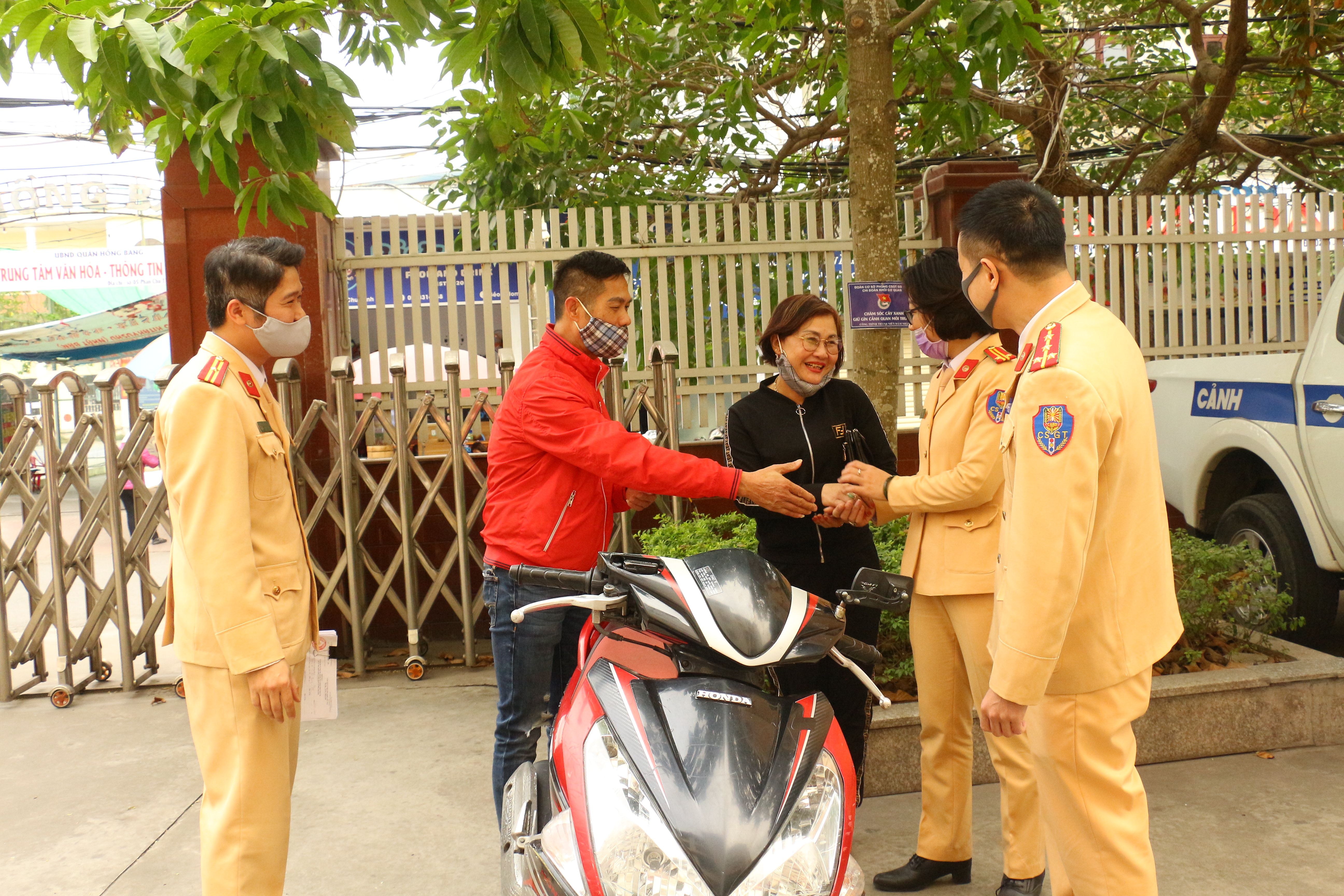 Trả lại phương tiện cho chủ sở hữu sau 8 năm bị mất trộm